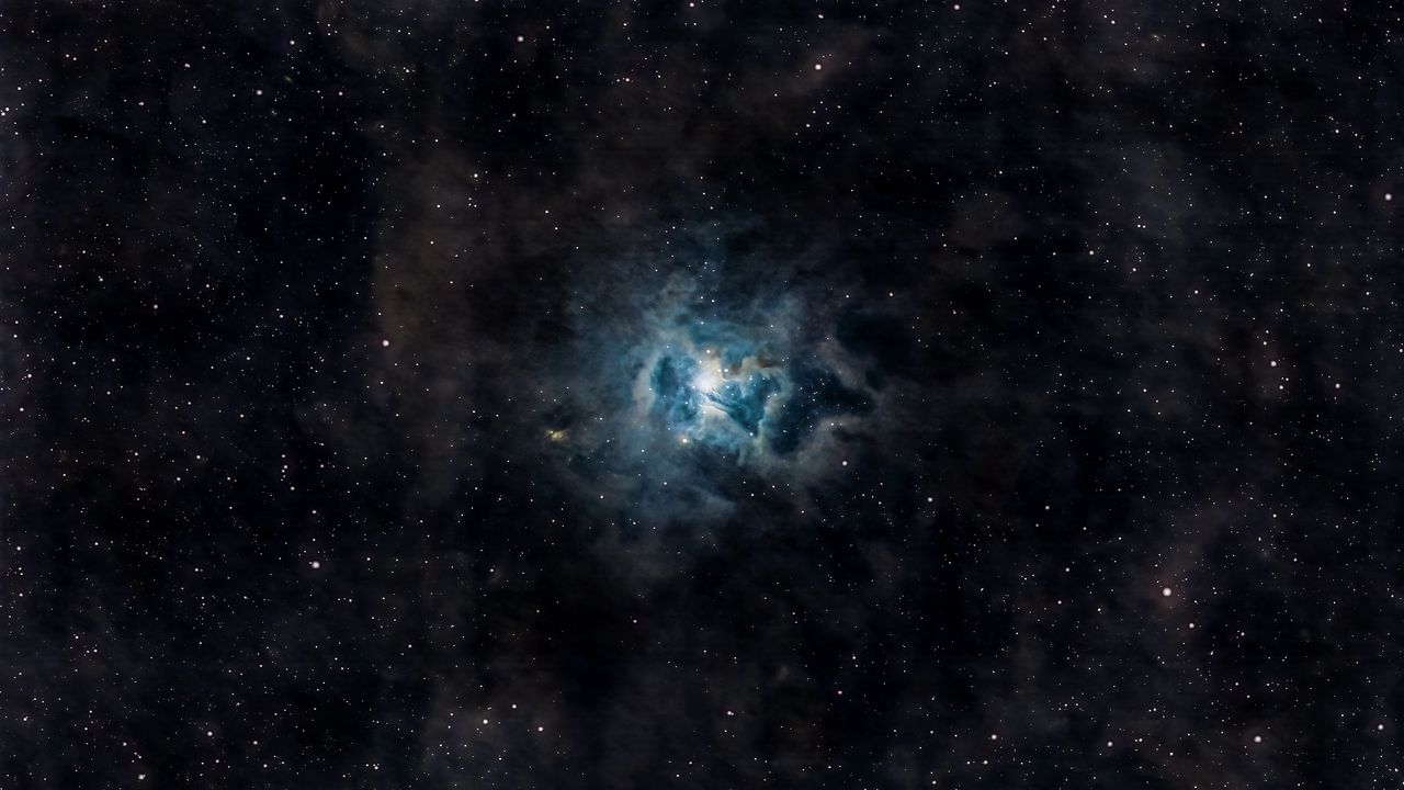 Wallpaper iris nebula, nebula, stars, space