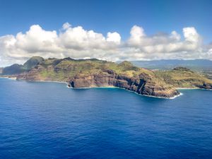 Preview wallpaper island, coast, ocean, water, nature
