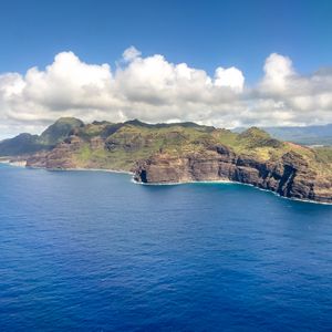 Preview wallpaper island, coast, ocean, water, nature