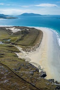 Preview wallpaper island, coast, sea, landscape, aerial view