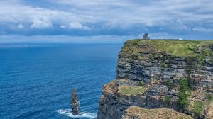 Preview wallpaper island, rocks, sea, water, landscape