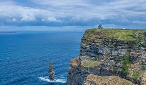 Preview wallpaper island, rocks, sea, water, landscape