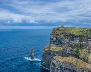 Preview wallpaper island, rocks, sea, water, landscape