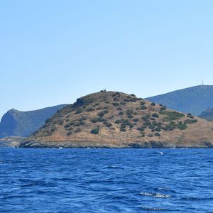 Preview wallpaper island, sea, waves, nature
