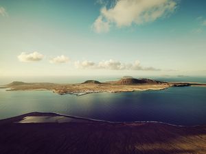 Preview wallpaper islands, height, land, ocean, landscape