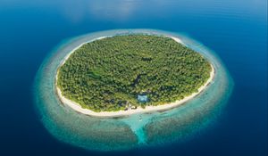 Preview wallpaper islands, ocean, aerial view, tropics, maldives