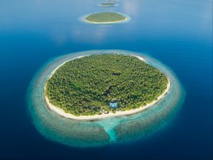 Preview wallpaper islands, ocean, aerial view, tropics, maldives