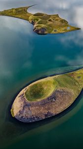 Preview wallpaper islands, relief, sea, nature, landscape, aerial view