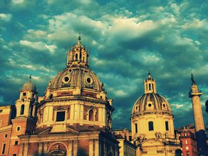 Preview wallpaper italy, building, roof, sky, architecture