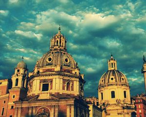 Preview wallpaper italy, building, roof, sky, architecture