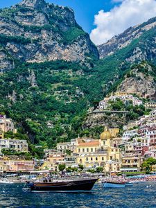 Preview wallpaper italy, coast, amalfi