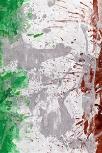 Preview wallpaper italy, flag, stains, background, texture