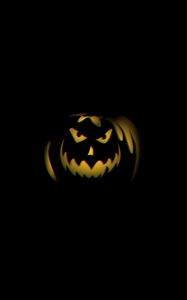 Preview wallpaper jack o lantern, halloween, pumpkin, dark