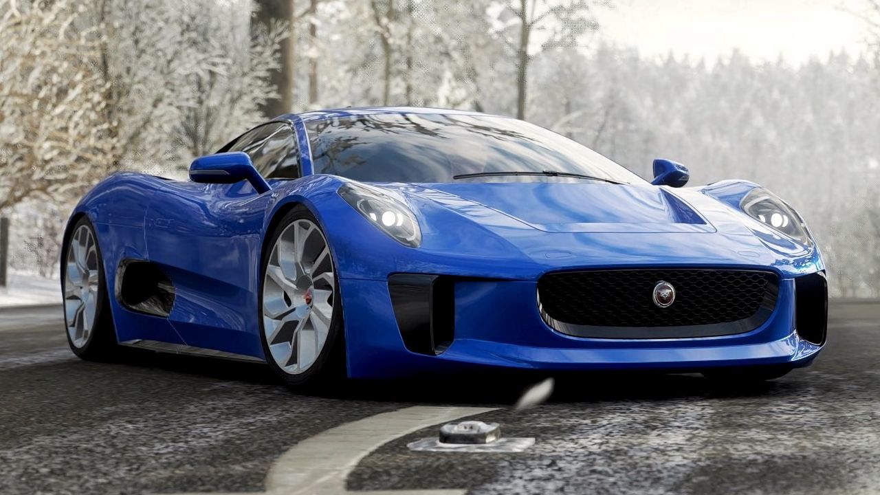 Wallpaper jaguar c-x75, jaguar, sports car, supercar