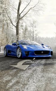 Preview wallpaper jaguar c-x75, jaguar, sports car, supercar