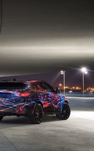 Preview wallpaper jaguar f-pace, jaguar, suv, tuning, side view