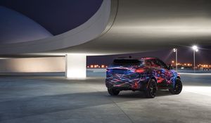 Preview wallpaper jaguar f-pace, jaguar, suv, tuning, side view