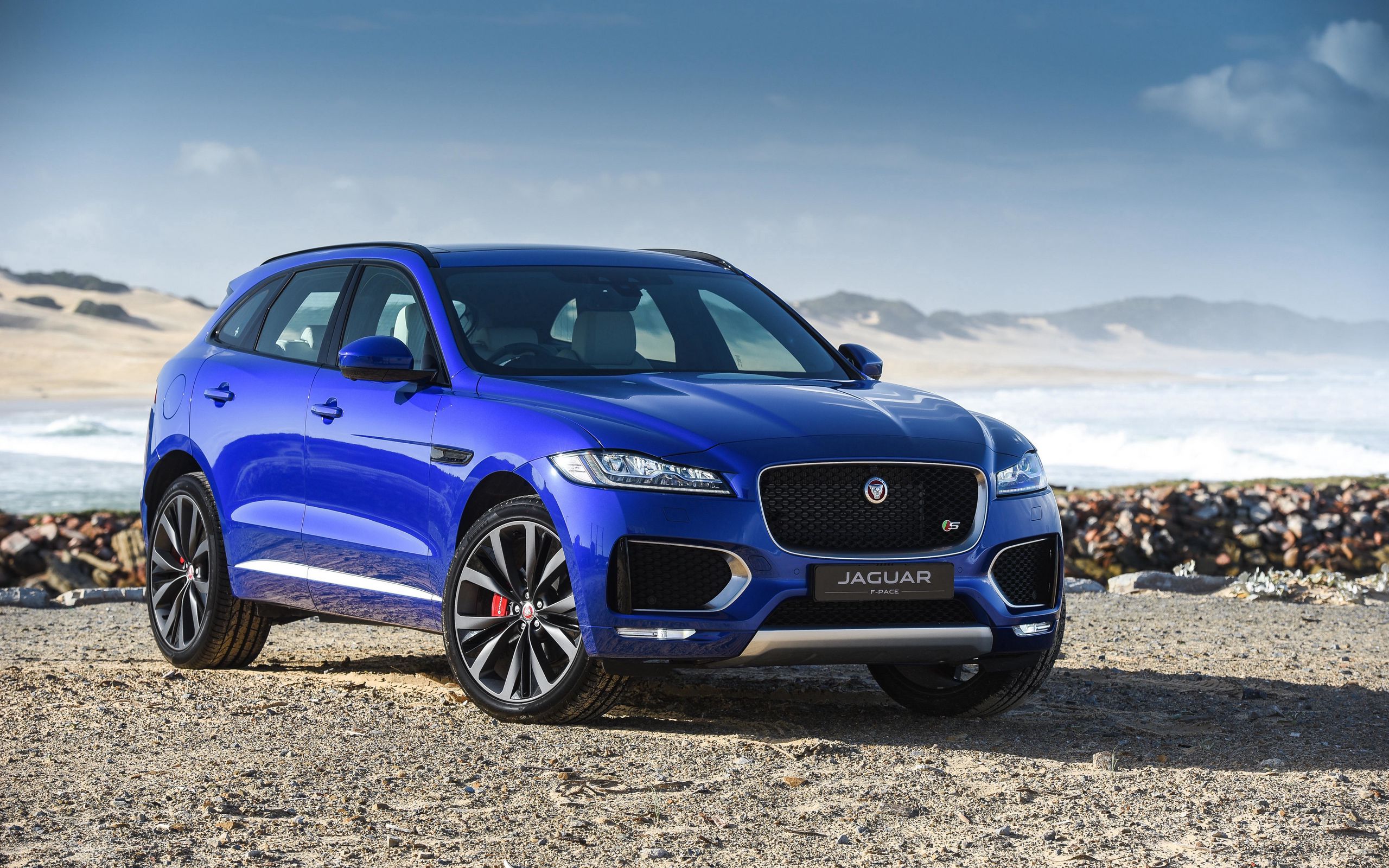 2560x1600 Wallpaper jaguar, side view, suv