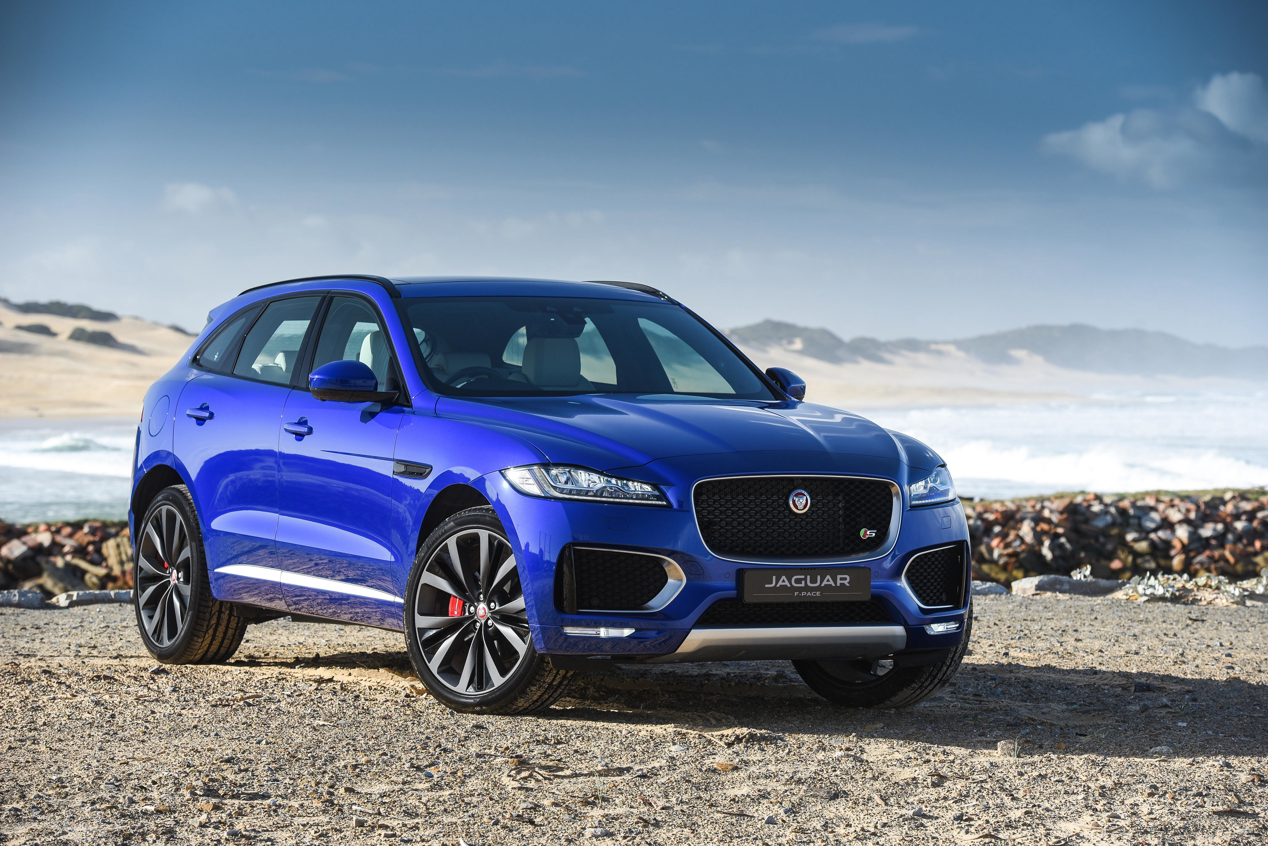 4096x2734 Wallpaper jaguar, side view, suv