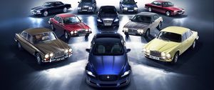 Preview wallpaper jaguar xj, jaguar, cars, generation, retro