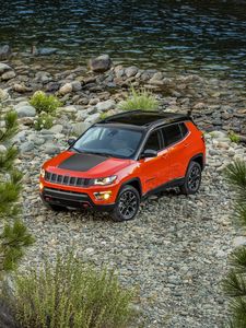 Preview wallpaper jeep, compass, 2017, side view