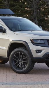 Preview wallpaper jeep, concept, suv, grand, cherokee, ecodiesel trail warrior, jeep performance