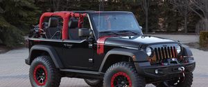 Preview wallpaper jeep, wrangler, car, suv