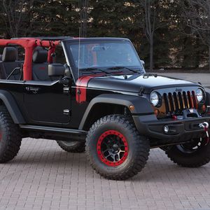 Preview wallpaper jeep, wrangler, car, suv