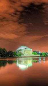 Preview wallpaper jefferson memorial, washington, beach, bright