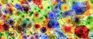 Preview wallpaper jellyfish, colorful, underwater world