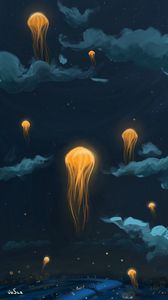 Jellyfish iphone 8/7/6s/6 for parallax wallpapers hd, desktop backgrounds  938x1668, images and pictures
