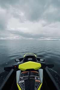 Preview wallpaper jet ski, sea, water, waves