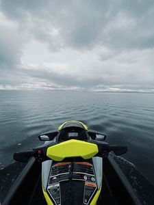 Preview wallpaper jet ski, sea, water, waves
