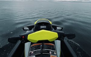 Preview wallpaper jet ski, sea, water, waves