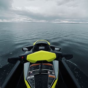 Preview wallpaper jet ski, sea, water, waves