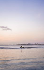 Preview wallpaper jet ski, water, speed, sea