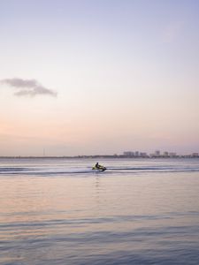 Preview wallpaper jet ski, water, speed, sea