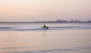 Preview wallpaper jet ski, water, speed, sea