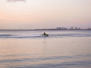 Preview wallpaper jet ski, water, speed, sea