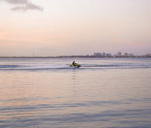 Preview wallpaper jet ski, water, speed, sea