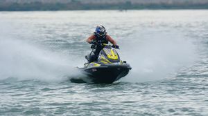 Preview wallpaper jet ski, water, spray