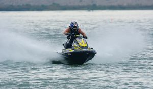 Preview wallpaper jet ski, water, spray