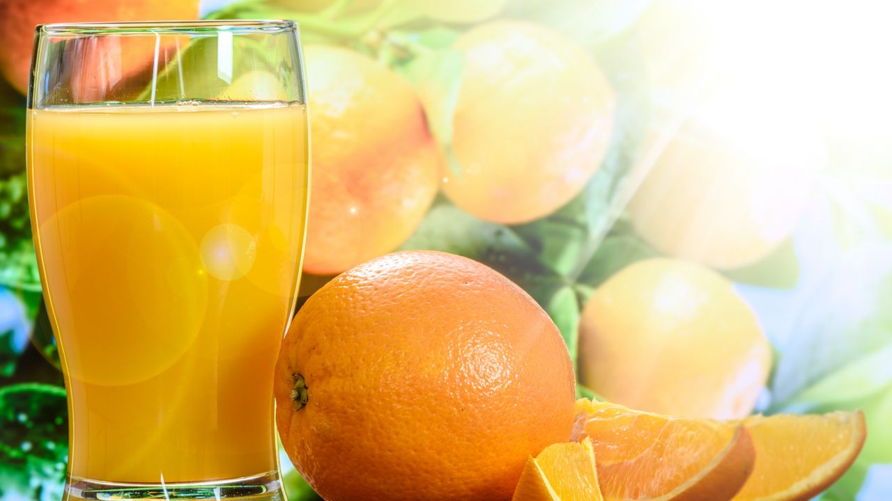 Wallpaper juice, oranges, fresh
