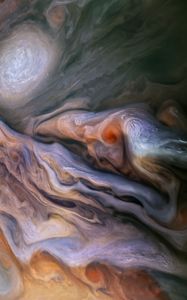 Preview wallpaper jupiters belt, clouds, space