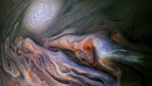 Preview wallpaper jupiters belt, clouds, space