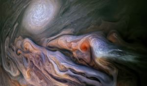 Preview wallpaper jupiters belt, clouds, space