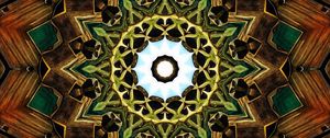 Preview wallpaper kaleidoscope, background, fractal, shape, abstraction