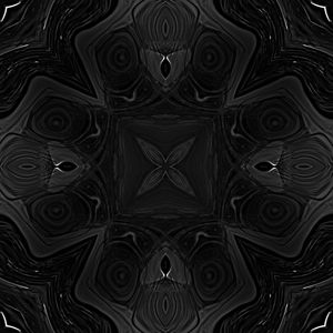 Preview wallpaper kaleidoscope, black, shapes, abstraction