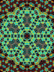 Preview wallpaper kaleidoscope, bright, background, fractal, pattern, abstraction