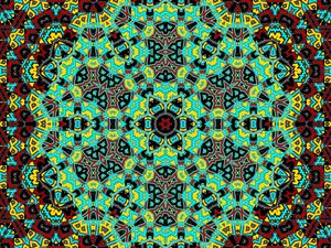 Preview wallpaper kaleidoscope, bright, background, fractal, pattern, abstraction